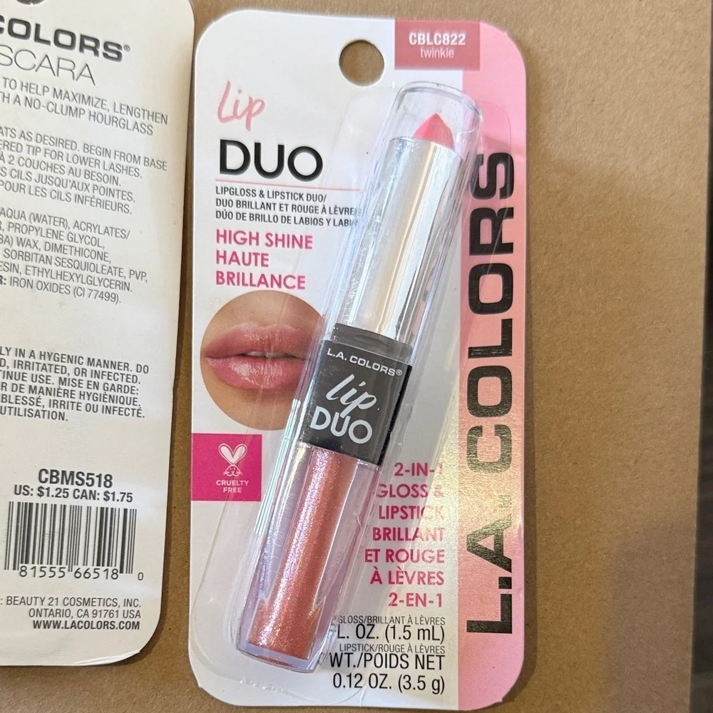 L.A. Colors Makeup Collection with Lip and Eye Essentials